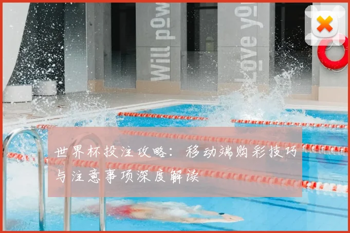 世界杯投注攻略：移动端购彩技巧与注意事项深度解读